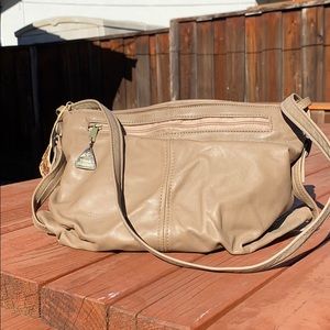 Stone Mountain Leather Light Brown Purse